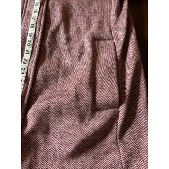 Lands End Pink Fleece Jacket Size Large Super Soft Inside - Picture 8 of 9